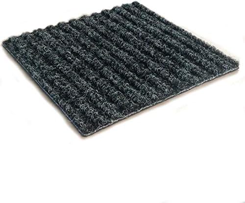 KOECKRITZ Heavy Duty Durable All Weather Indoor/Outdoor Non Slip Entrance Mat Rugs and Runners for Office Business Building Home Garage Front Door (4' x 15', Charcoal)