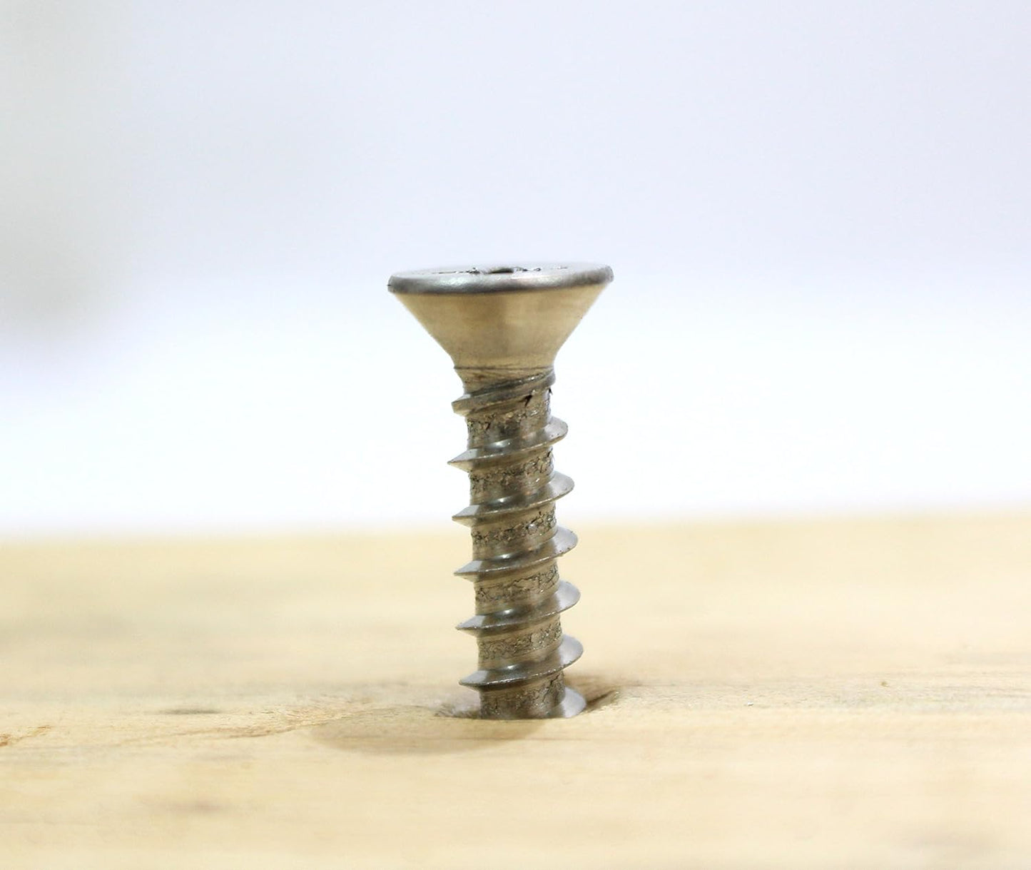 Bolt Dropper #12 X 1-1/2'' Stainless Steel Flat Head Phillips Wood Screw, (25 pc), 18-8 (304) Stainless Steel Sheet Metal Screws - Type A Point, Plain Finish