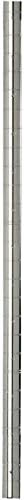 Omega Stainless Steel Shelves, 24" Deep x 54" Wide x 34" High 3 Tier Heavy Duty Wire Shelving Unit for Kitchen Garage Office Restaurant Warehouse 800-lb Per Shelf Weight Capacity