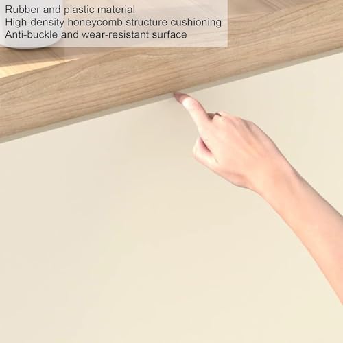 Self-Adhesive Garage Wall Protectors - Grey Rubber Foam Guards for Studio & Gym, 39.3x39.3in (100x100cm) - Wall Damage Prevention & Impact Resistance