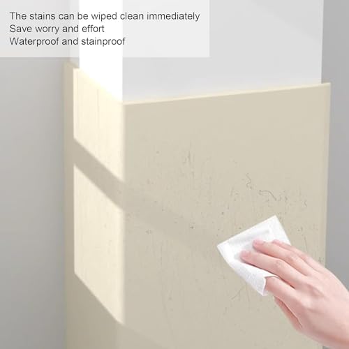 Self-Adhesive Rubber Foam Garage Wall Protectors - Grey Wall Guards for Studio & Gym, 39.3x39.3in (100x100cm) - Ultimate Protection for Garage Walls & Equipment