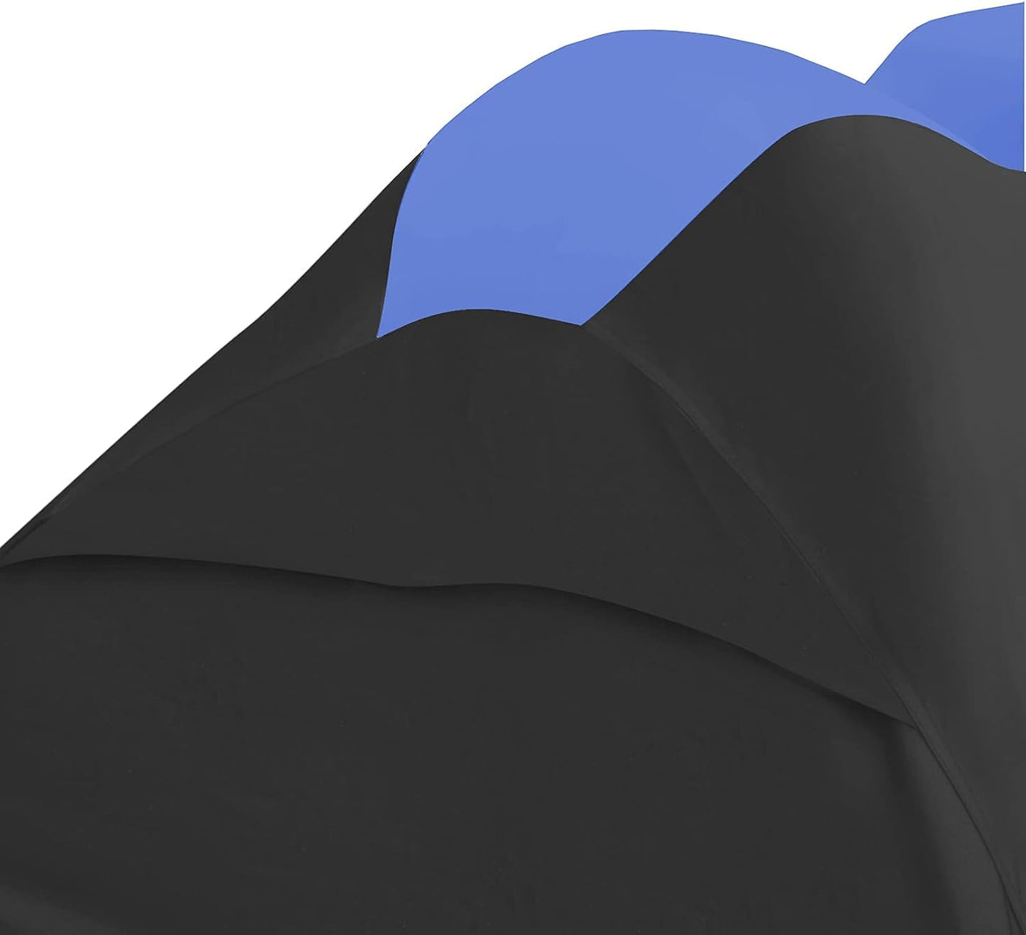 Trailerable Jet Ski Cover, Waterproof Marine Grade 600D Heavy Duty Polyester PWC Cover Blue/Black Color Fits from 96"-102" 1 Seater