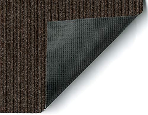 KOECKRITZ Heavy Duty Durable All Weather Indoor/Outdoor Non Slip Entrance Mat Rugs and Runners for Office Business Building Home Garage Front Door (5' x 10', Brick)
