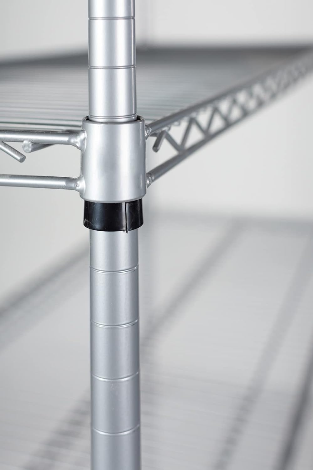 Omega 21" Deep x 42" Wide x 36" High 3 Tier Gray Starter Shelving Unit