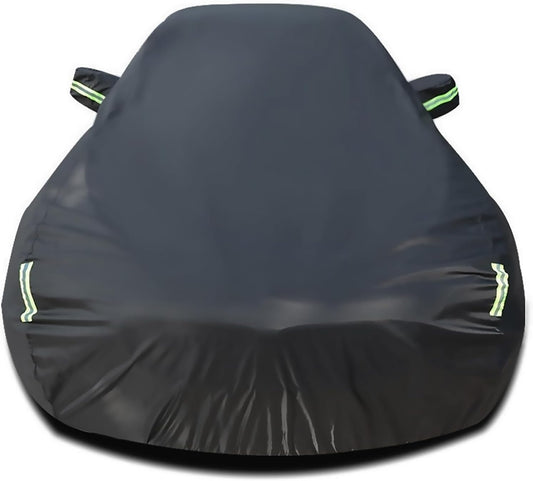 Upgraded Car Cover Compatible with Mercedes-Benz GLB 2019-2025/ GLC 2015-2025/ AMG GLB GLC Coupe SUV, Waterproof All Weather Cover with Cotton Lining, Outdoor Indoor Rain Snow Sun UV Car Covers