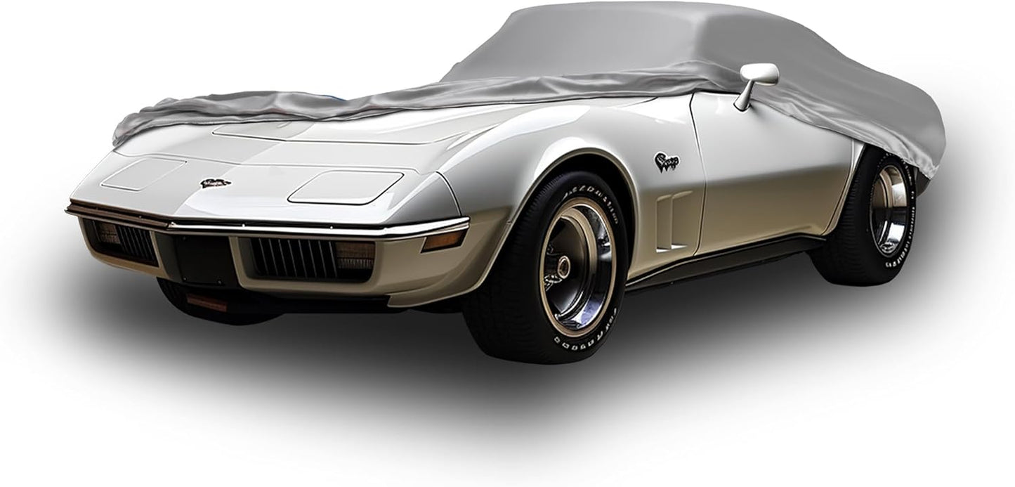 Car Covers Weatherproof Max Car Cover & Warranty Compatible with Chevrolet 1958-1962 Corvette – Outdoor Cover Theft Cable Lock Car Accessories Better Than Waterproof