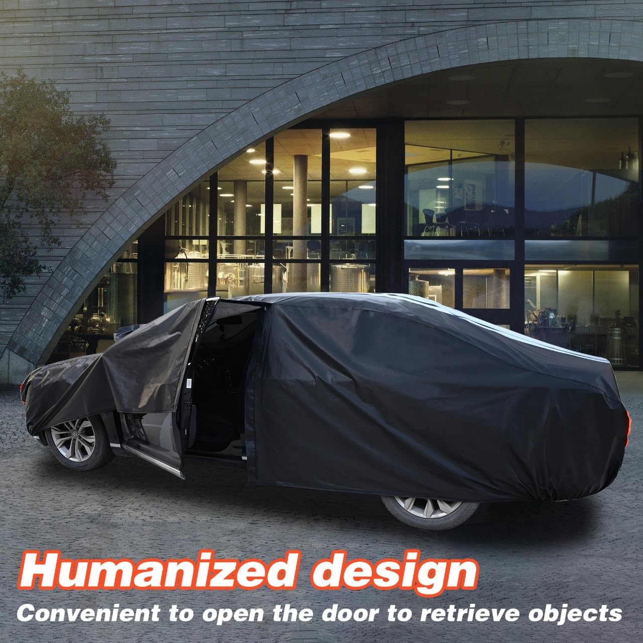 BMW 3 Series Car Cover 100% Waterproof All Weather, Gift with Towel, 10 Layers Sedan Car Cover Custom Fit 2005-2025 BMW 320i/325i/328i/330i/335i, Outdoor Covers Rain Sun UV Protector with Door Zipper.