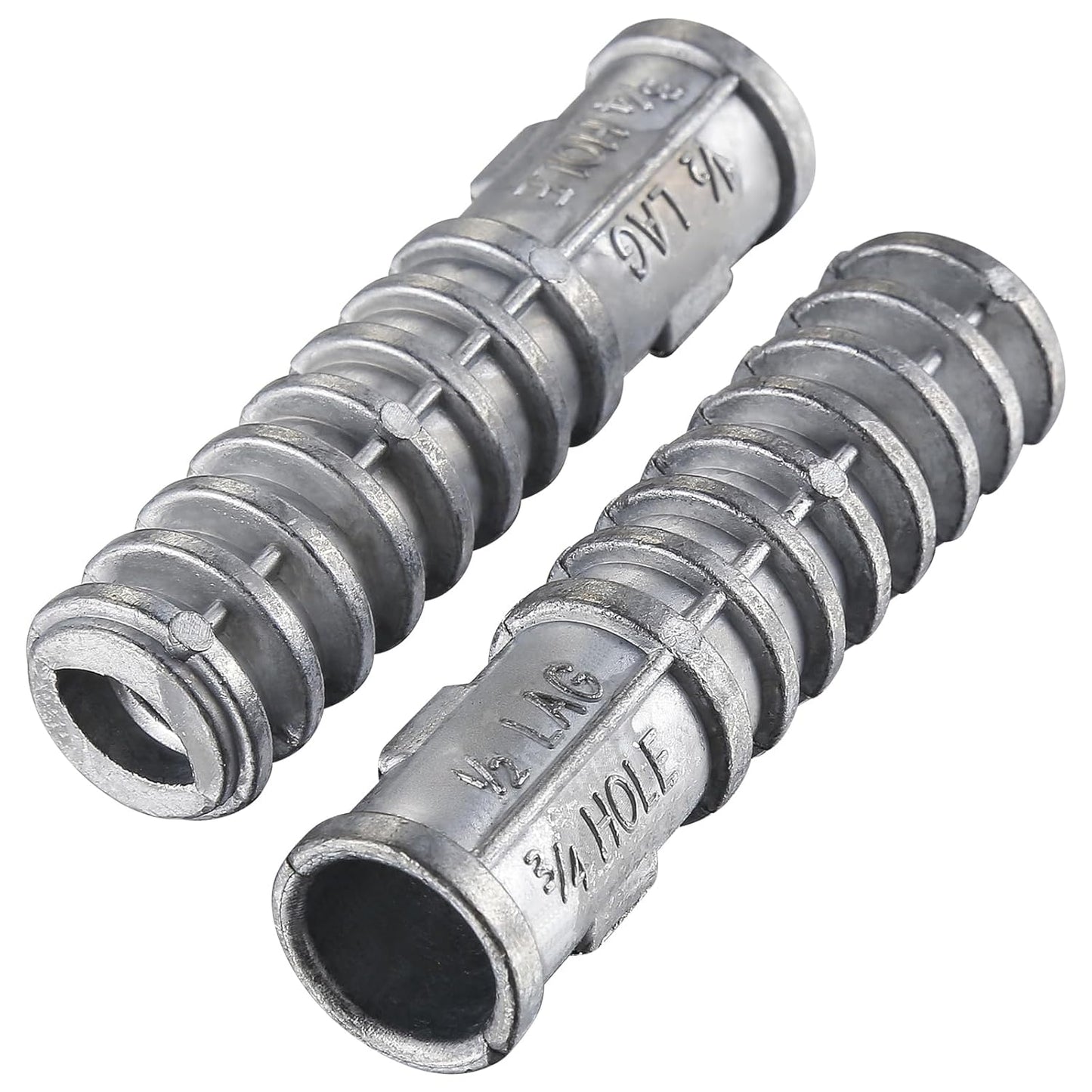 Wensilon(30pcs) 5/8 * 2 Lag Shield Anchor Long Zinc Alloy Bolts Concrete Anchors, Zinc Alloy Masonry Anchors Hole