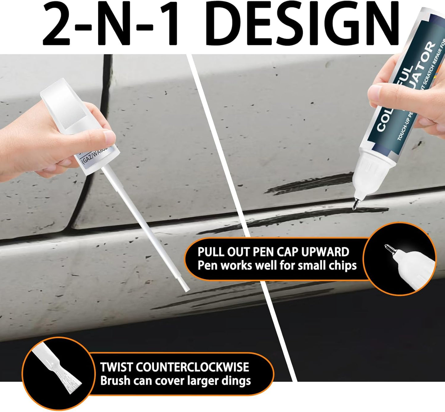 Cardinal Red(G7C/WA130X) Touch Up Paint for GMC, Car Paint Pen Scratch Repair Two-In-One Touch Up Paint, Premium Car Scratch Remover for Deep Scratches