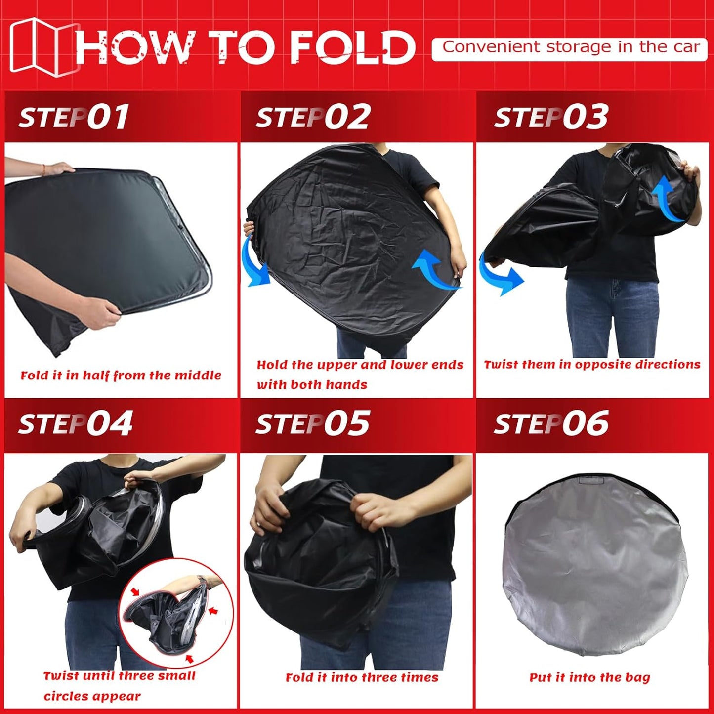 KAYZT Windshield Sun Shade for 2022-2025 Hyun-dai Ioniq 5 Foldable Sunshade Front Window Custom Fit Car Accessories