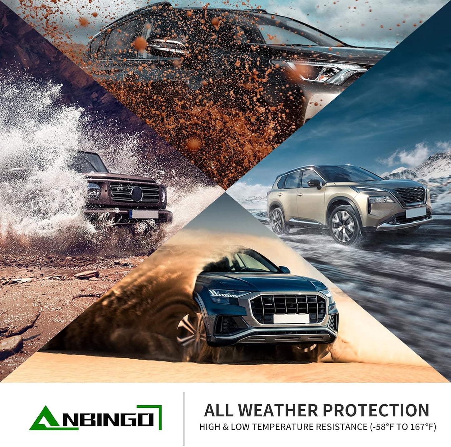 ANBINGO®All Weather Car Floor Mats & Cargo Liner for Mazda CX-30(Only FWD) 2025 2024 2023 2022 2021 2020,