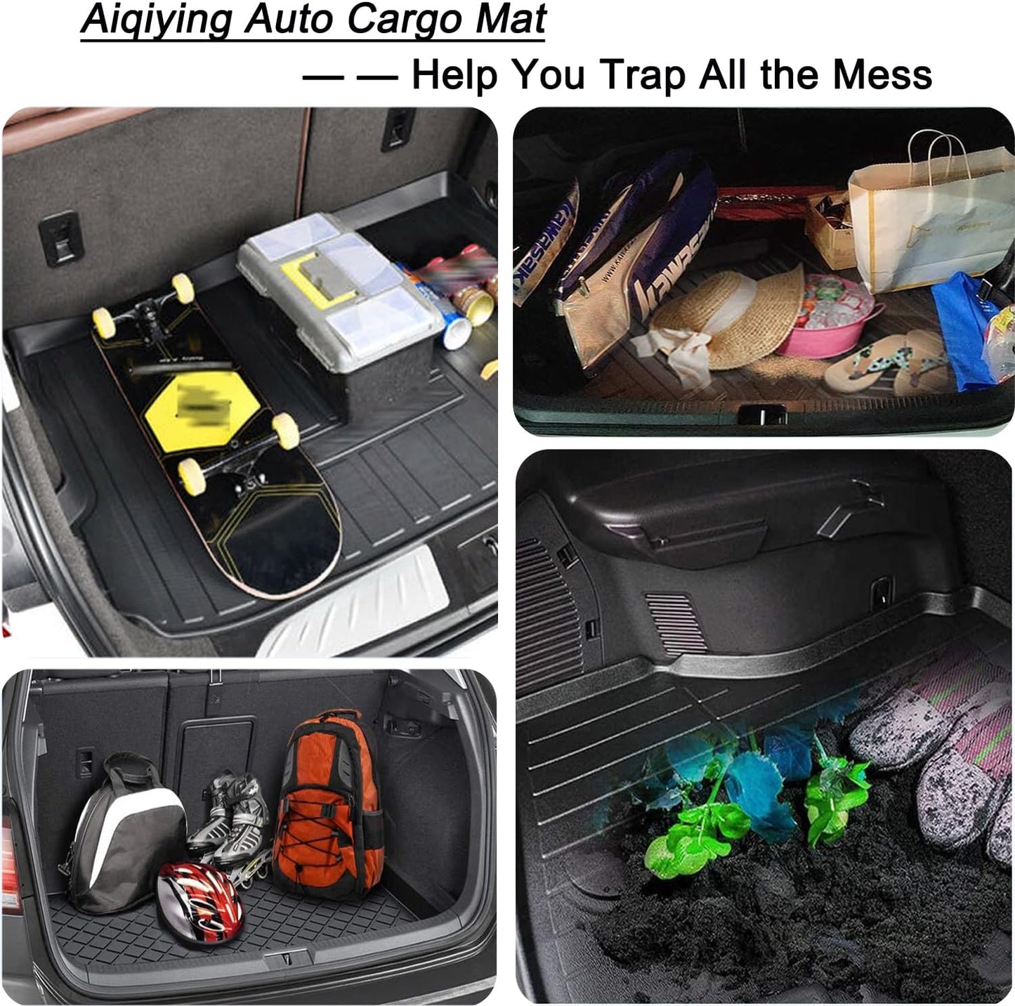 CRV Cargo Liner - Compatible with 2023-2025 2026 Honda CR-V 5-Seat All Models, All Weather Protection Rear Trunk Tray Cargo Mat Custom Fit,3D Waterproof Accessories，Not for 7-Seats Models（Upper Deck）