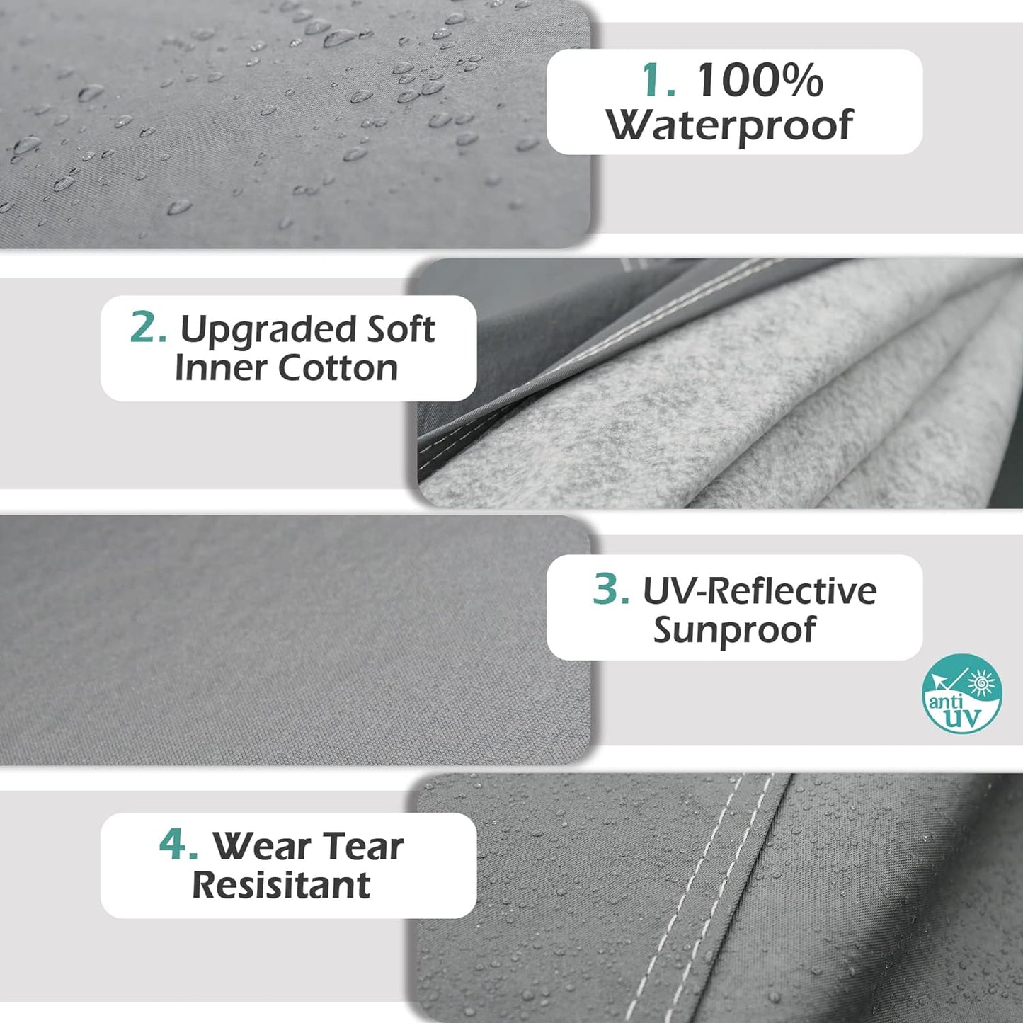 Premium Car Cover Custom Fit Honda Civic Sedan/Coupe (1995-2025), 16 Layers Heavy Duty Car Cover Waterproof All Weather with Zipper Door for Sun Rain Snow Dust Uv Protection