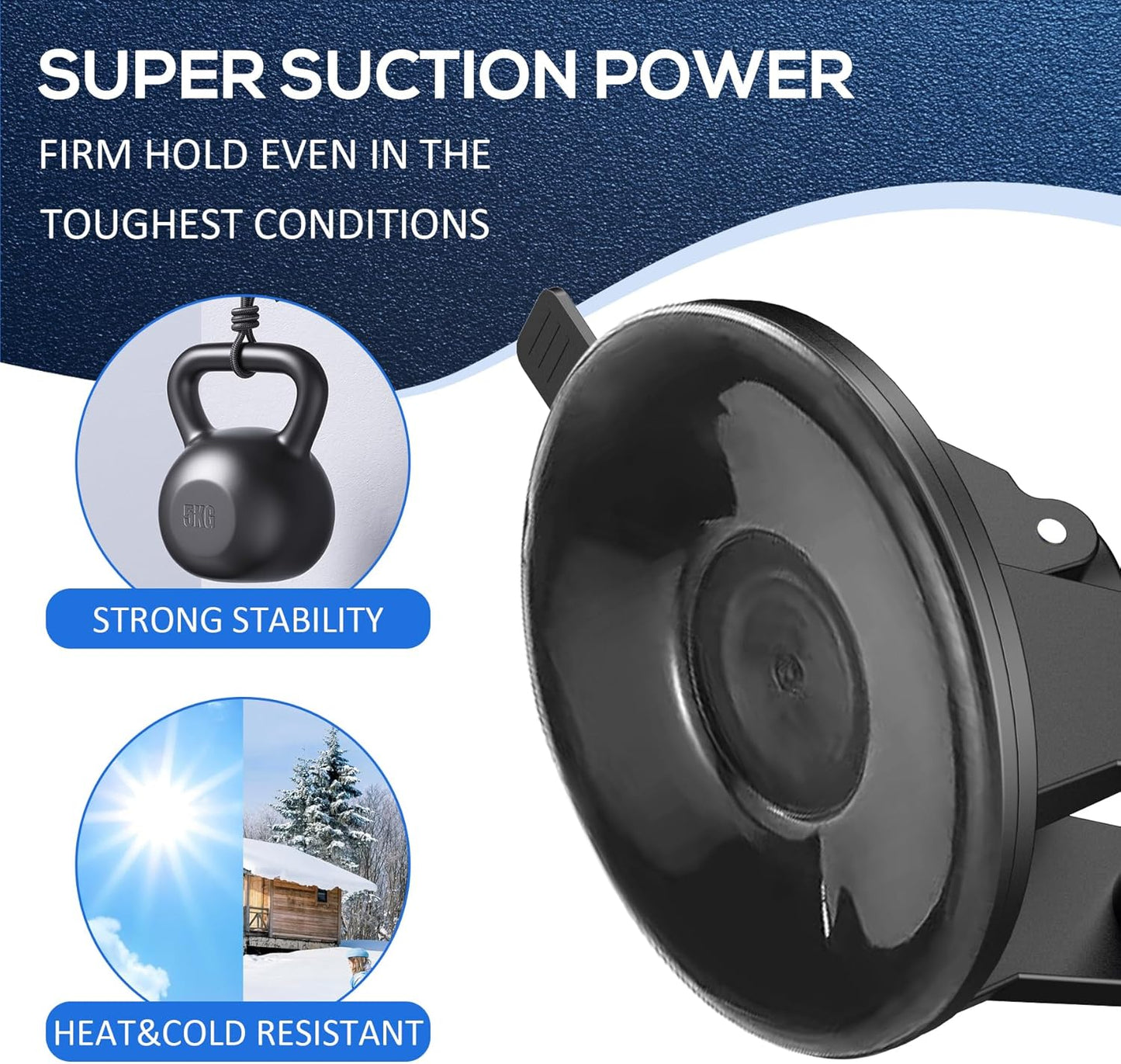 Super Radar Detector Mount,Super Car Windshield,Dashboard Suction Cup Bracket,Suitable for Cobra Radar Detector iRadar ESD SPX RAD 480i 380 450 7800BT(for Cobra Radar)