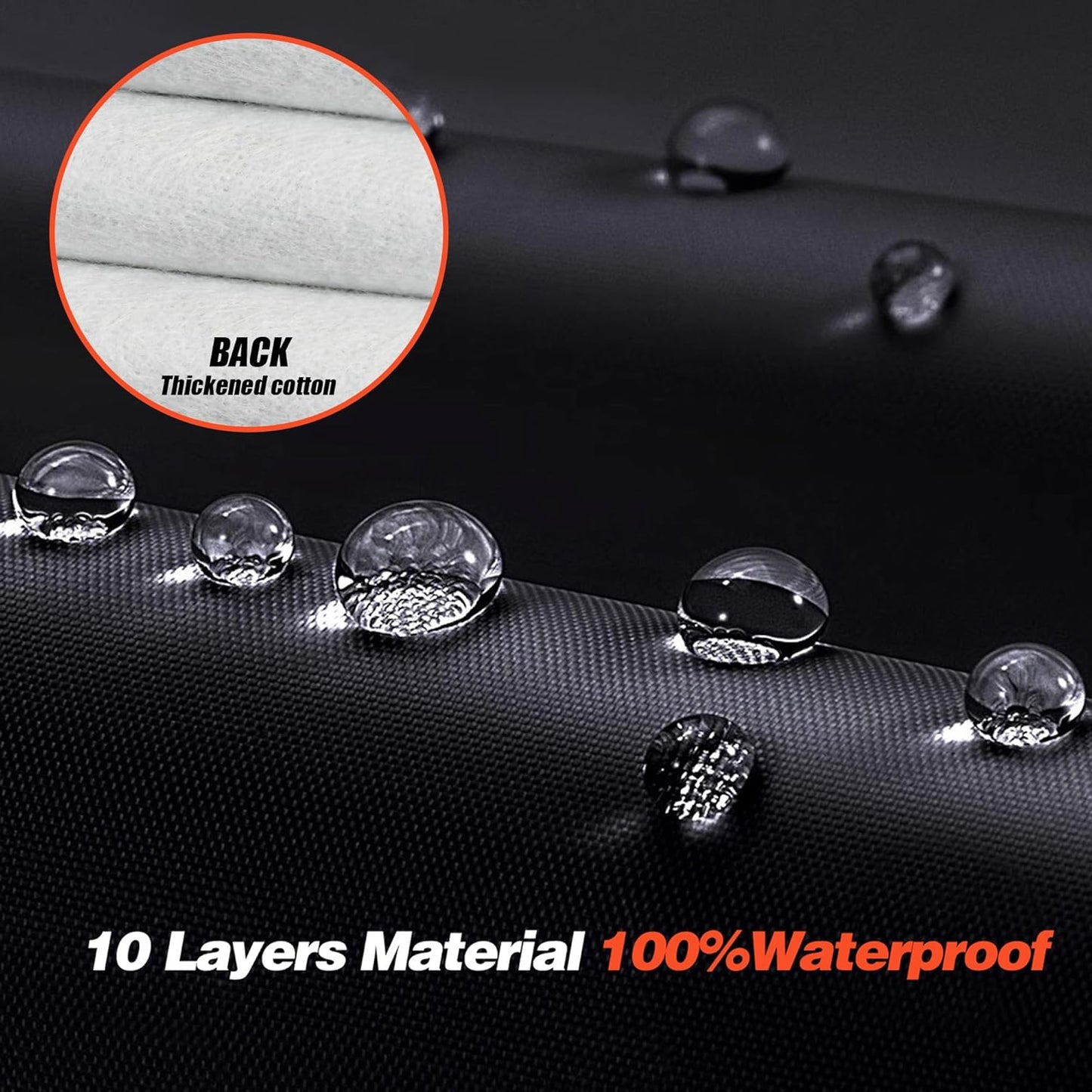 Subaru Ascent Car Cover 100% Waterproof All Weather, Gift with Towel, 10 Layers SUV Car Cover Custom Fit 2018-2025 Subaru Ascent, Full Exterior Covers Rain Sun UV Protection with Door Zipper.