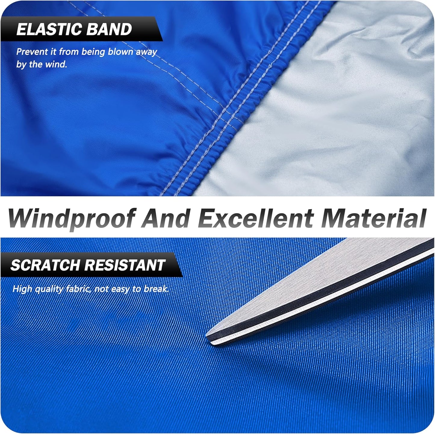 Heavy Duty Outdoor Car Cover Windproof All Weather Waterproof Sun Rain UV Dust Snow Protection Outdoor,Fit Coupe Mazda Miata/MX-5, BMW Z3, Honda S2000 etc.Size C1