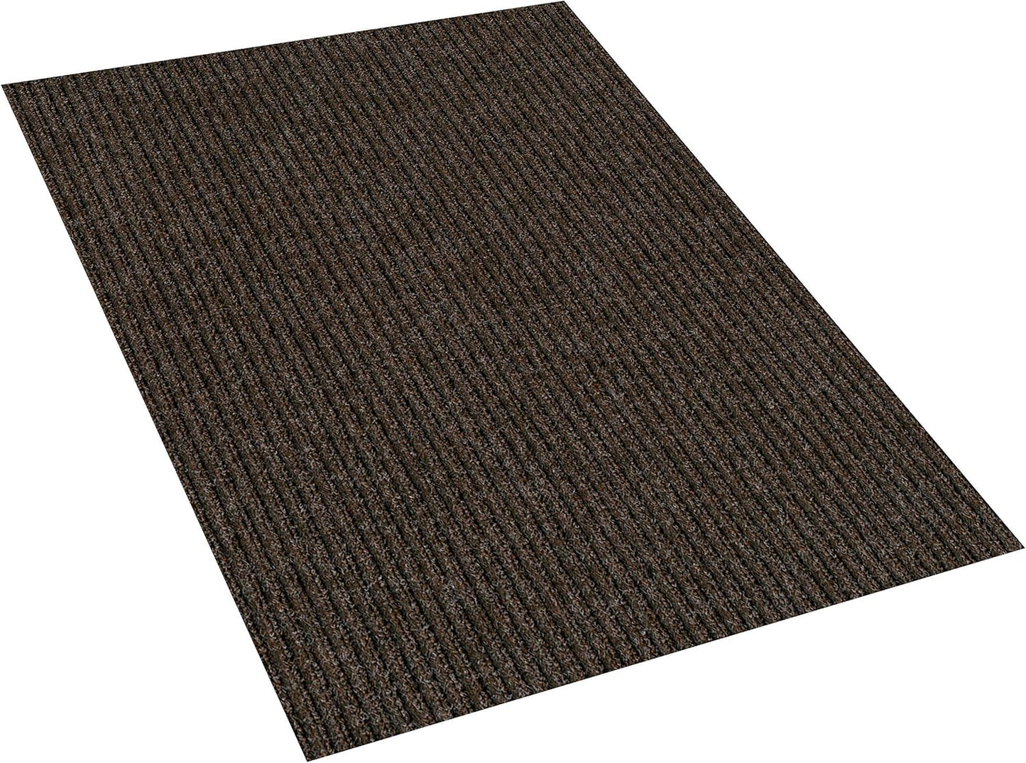 KOECKRITZ Heavy Duty Durable All Weather Indoor/Outdoor Non Slip Entrance Mat Rugs and Runners for Office Business Building Home Garage Front Door (5' x 8', Brick)