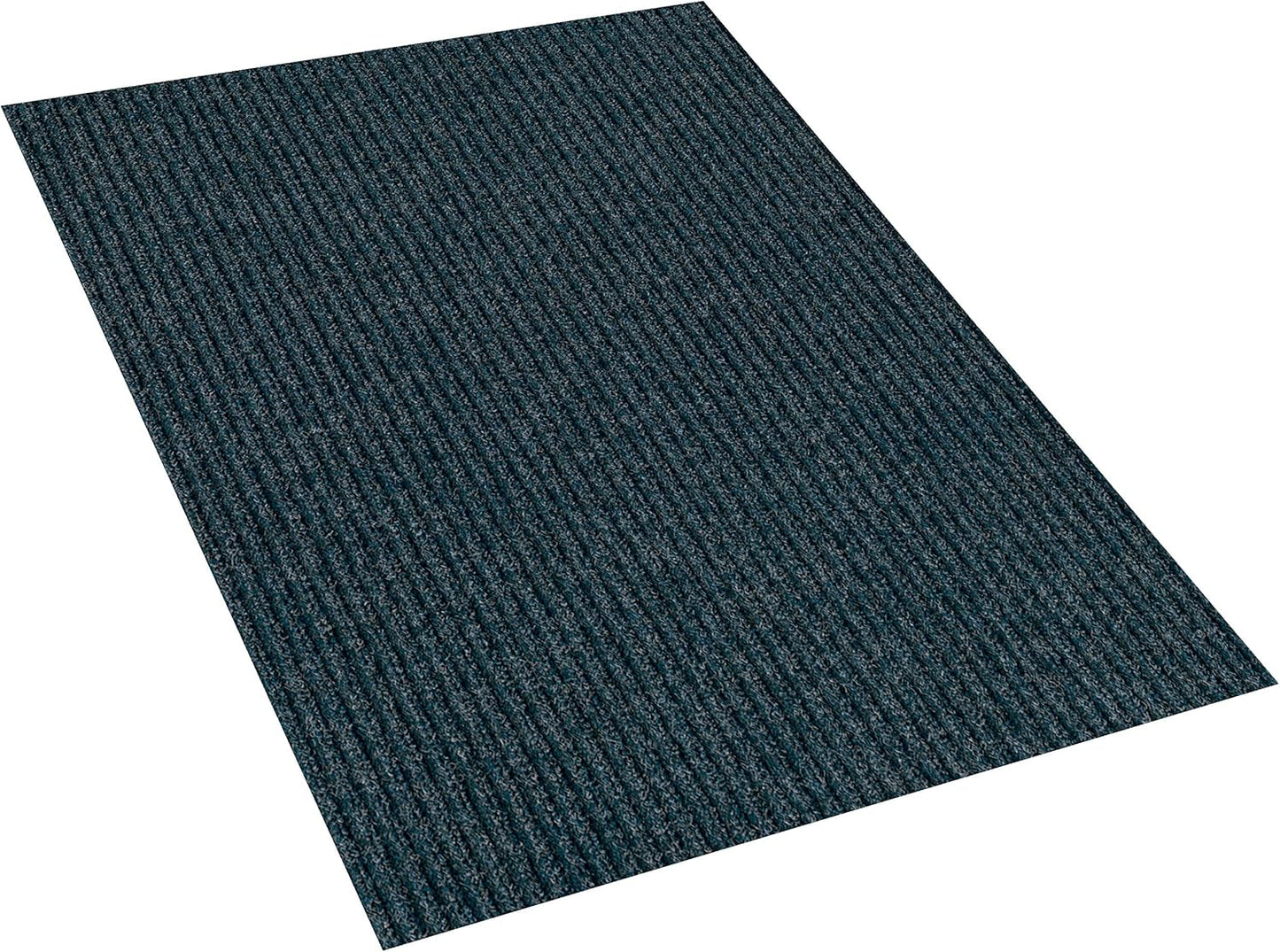 KOECKRITZ Heavy Duty Durable All Weather Indoor/Outdoor Non Slip Entrance Mat Rugs and Runners for Office Business Building Home Garage Front Door (6' x 13', Blue)